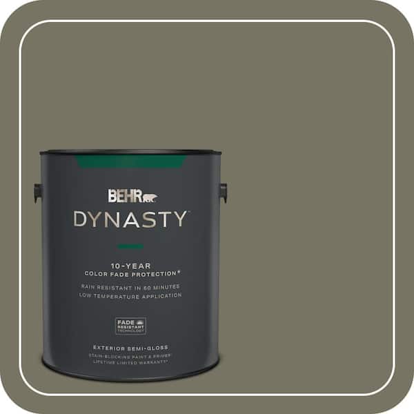 BEHR DYNASTY 1 gal. #BXC-20 Amazon River Semi-Gloss Exterior Stain-Blocking Paint & Primer