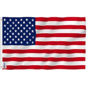 3 ft. x 5 ft. American Polyester Flag with Brass Grommets