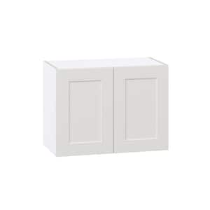 27 in. W x 14 in. D x 20 in. H Littleton Painted Gray Shaker Assembled Wall Bridge Kitchen Cabinet