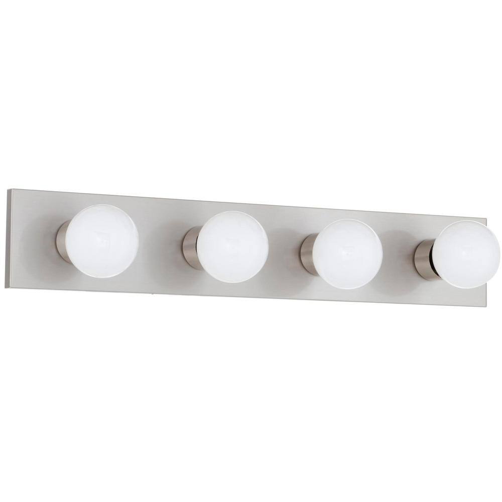 Brushed Nickel 24" Modern Bathroom Vanity Light