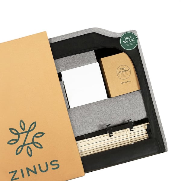 Kellen Upholstered Scalloped Platform Bed Frame, Full