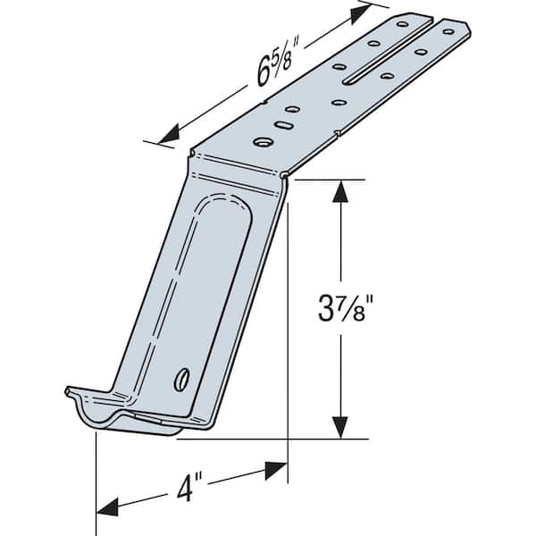 m＆m Simpson Strong-Tie MASB 16-Gauge ZMAX Galvanized Masonry