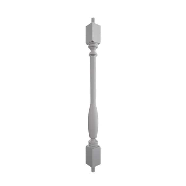Ekena Millwork Endurathane 500 Series 32 in. H x 2.5 in. W White Resin Stair Baluster