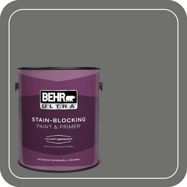 BEHR ULTRA 1 gal. Home Decorators Collection #HDC-AC-17A Welded Iron Extra Durable Eggshell Enamel Interior Paint & Primer