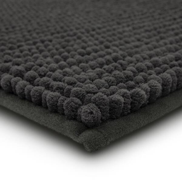 Mohawk Memory Foam Bath Rug, 18 x 27, Rich Black 