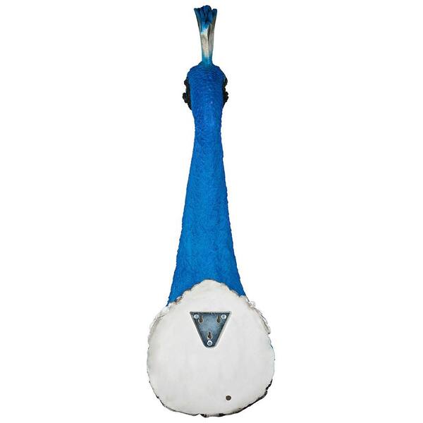 Design Toscano 27 in. x 8.5 in. Prized Peacock Trophy Wall