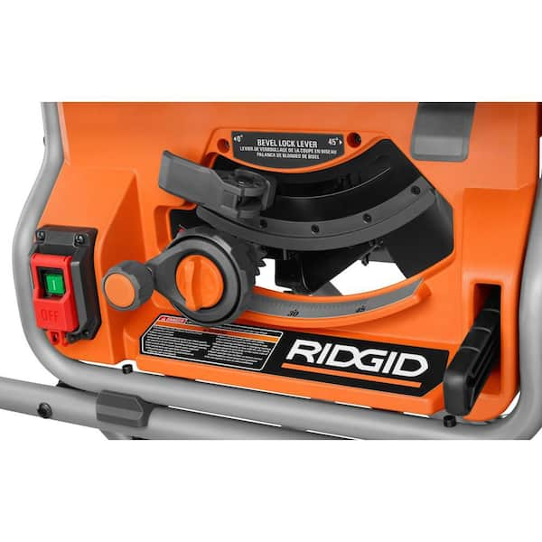 Where is the Serial Number on a Ridgid Table Saw 