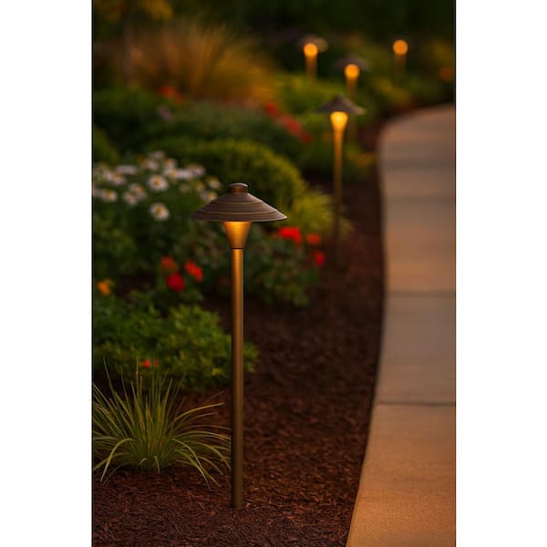 HINKLEY HARDY ISLAND Hardwired Matte Bronze Path Light