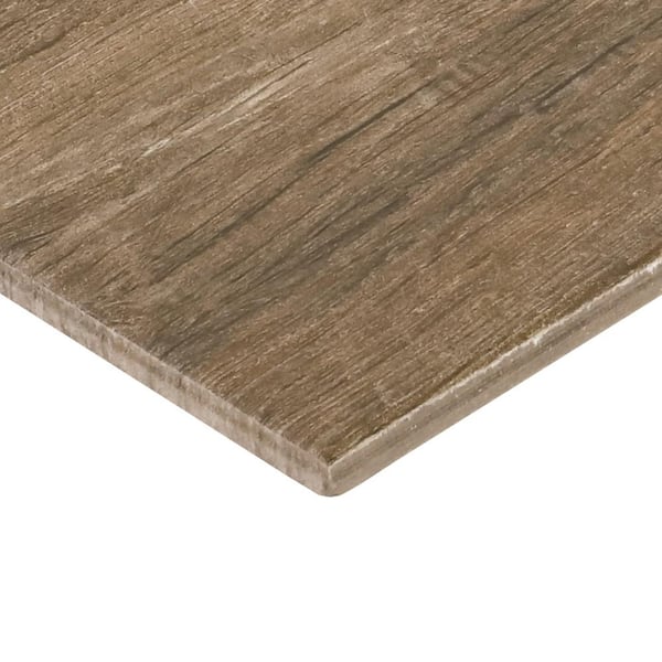 まるブラウン36 Daltile Vicinity Brown Matte 6 in. x 36 in. Glazed Porcelain