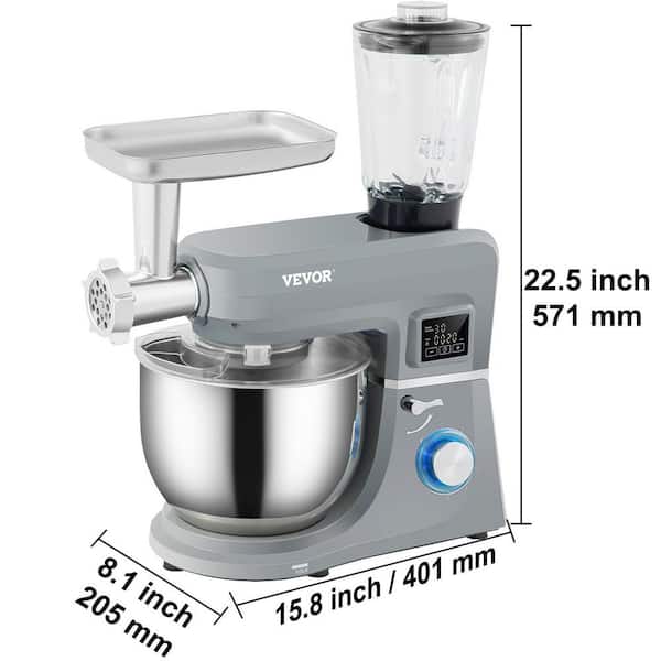 JIQI Stainless Steel Electric Chef Stand Food Mixer Automatic