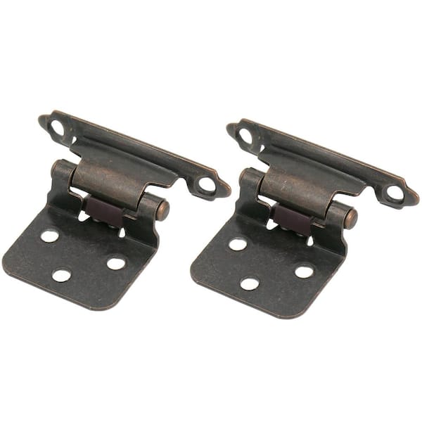 Laurey No Inset Venetian Bronze Self Closing Hinge 1 Pair 28777 The Home Depot 4150