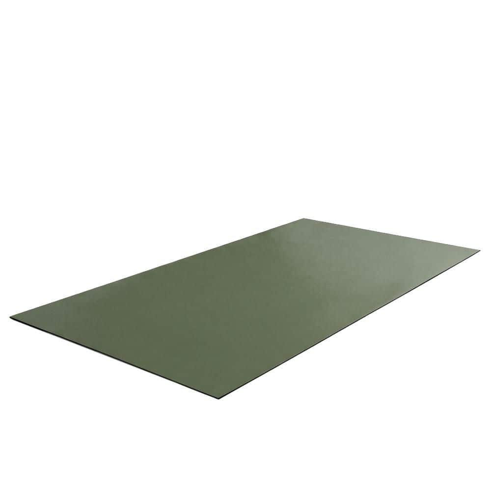 Rubber-Cal TFS-124 Grass Green 48 in. W x 90 in. L 0.2 in. Thick