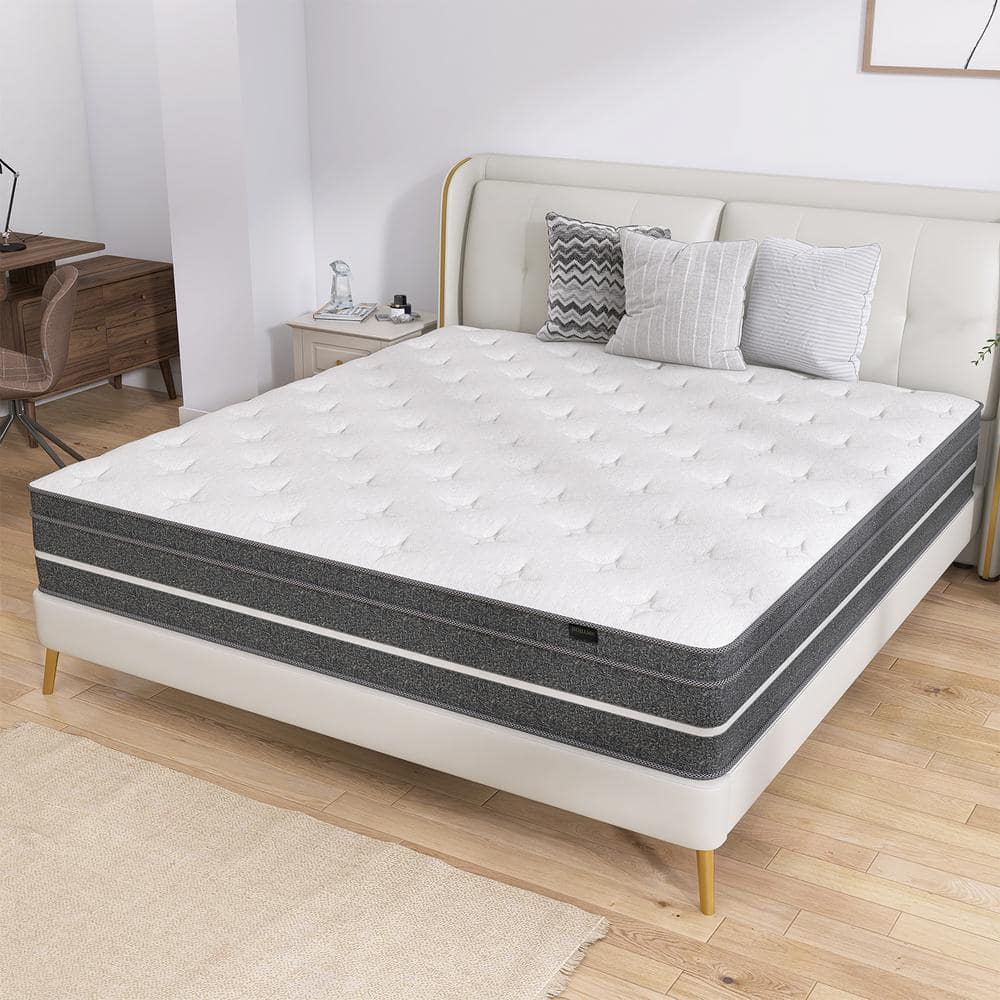 Chevni Durable Series Full Medium Memory Foam 12 In. Bed-in-a-box 