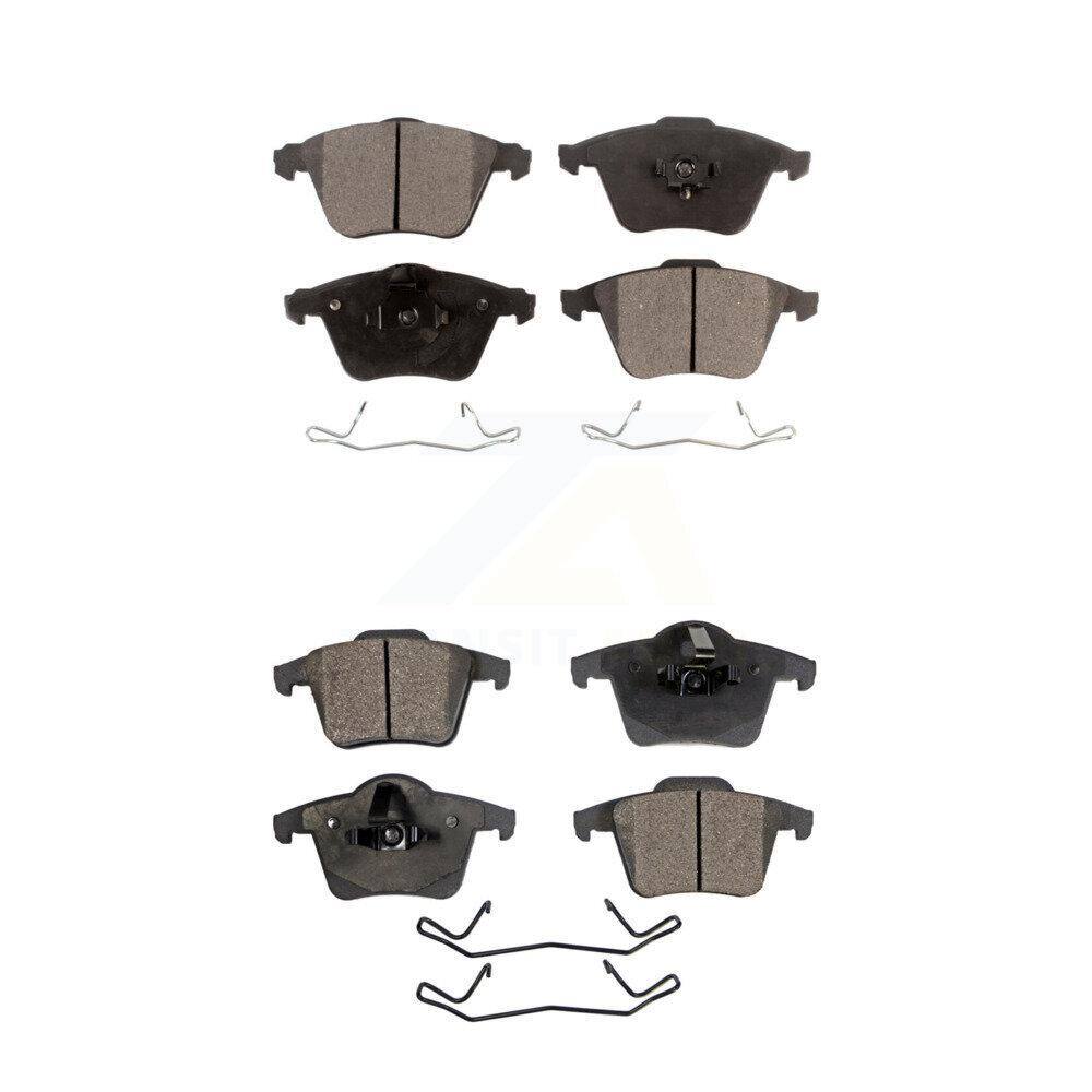 TEC Front Rear Ceramic Brake Pad Kit For 2003-2014 Volvo XC90 With ...