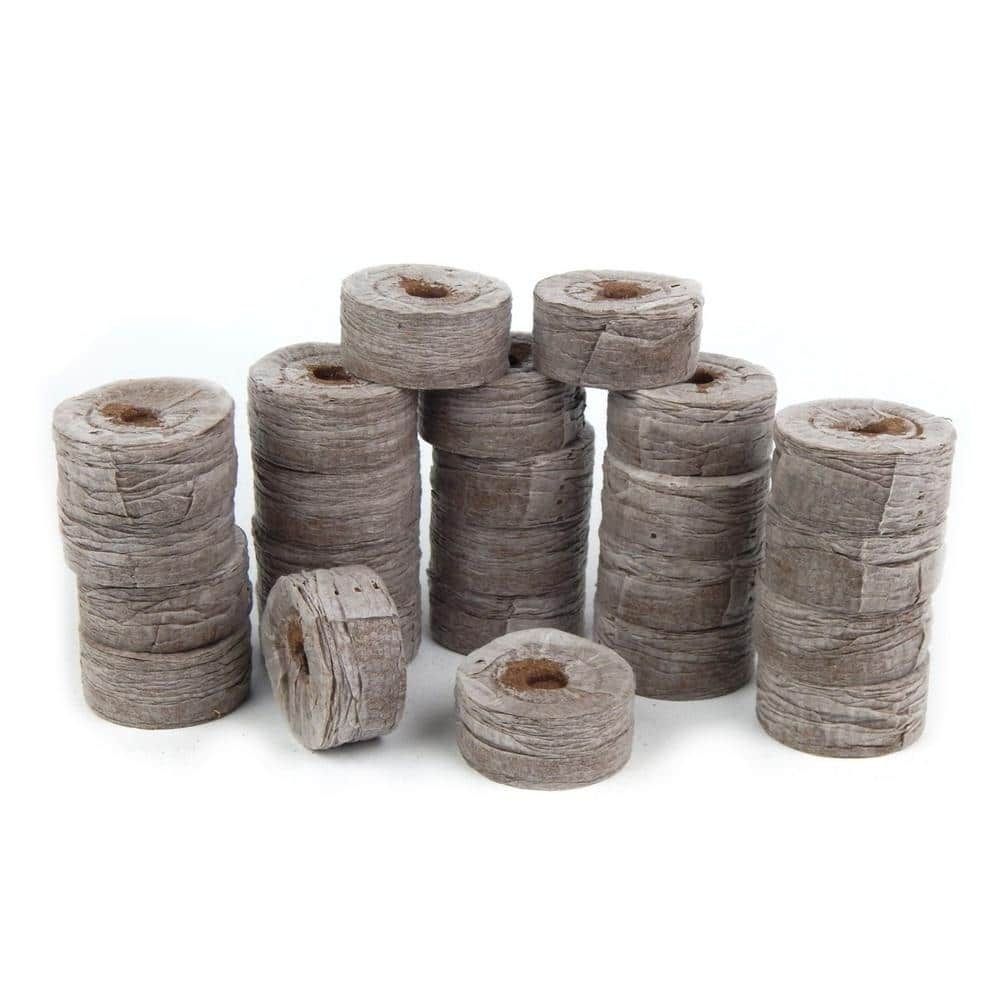 42 x 65 mm PEAT Wilmer Worms Seed Starting Pellets (24-Pack)
