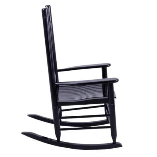 hampton bay rocking chair black