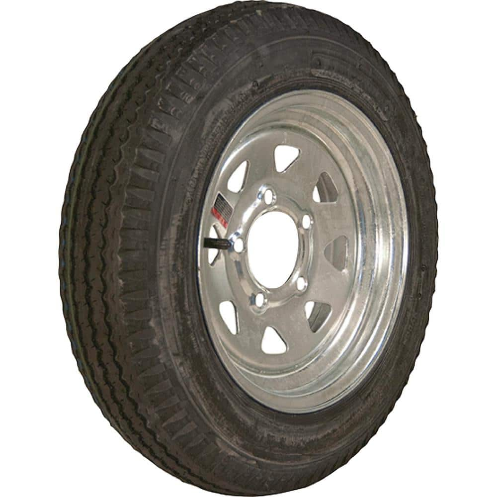 LOADSTAR 530-12 K353 BIAS 840 lb. Load Capacity Galvanized 12 in. Bias Tire and Wheel Assembly