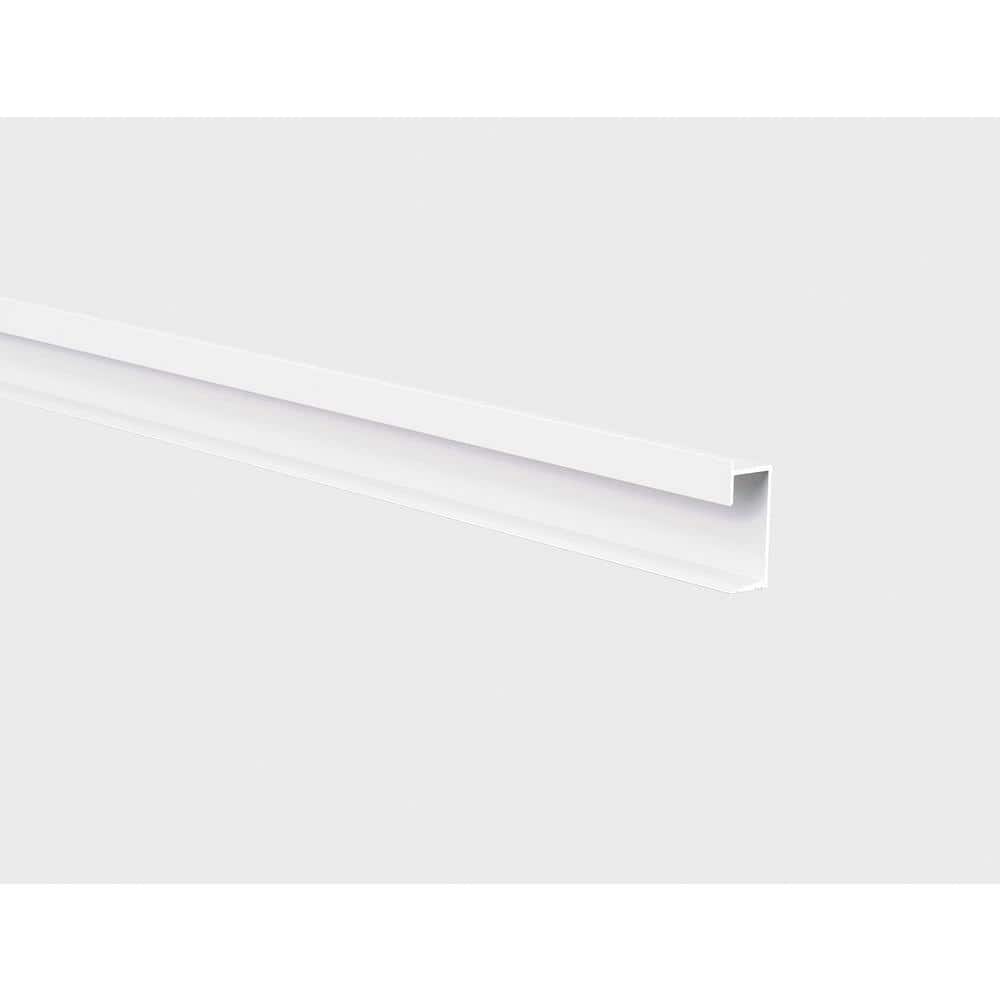 Novotri Eclipse Matt White 1-1/16 in. H x 98 in. Aluminum Tile Edging Trim price history on PriceWatchPro