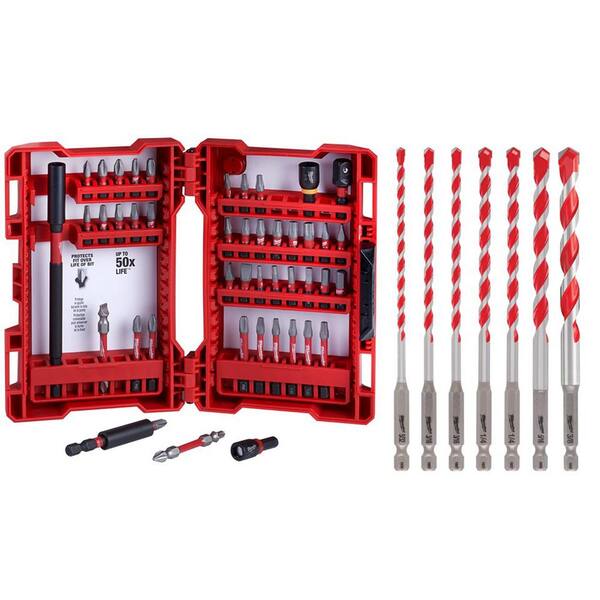 SHOCKWAVE Carbide Hammer Drill Bit Kit 