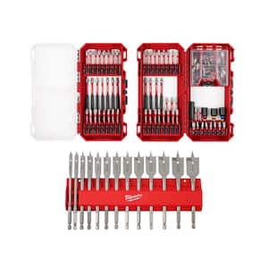 Milwaukee Tool Shockwave Impact Duty Drill and Drive Bit Set (142-Piece)