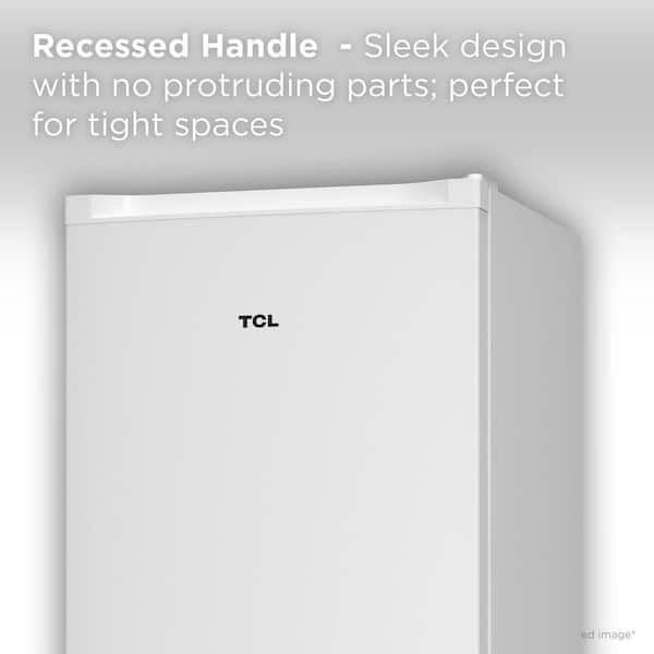 TCL 5.7 cu. ft. Upright Freezer in White TRU06M3AW - The Home Depot