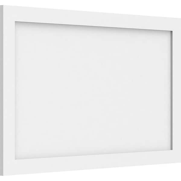 32"W x 18"H x 5/8"P Legacy Raised Panel Decorative Wall Panel