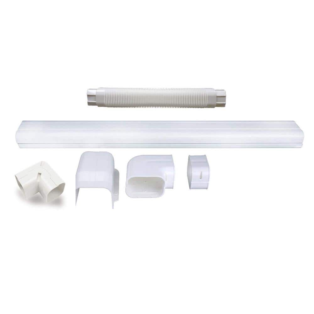 3.5 in. x 6.5 ft. LineSet Cover Tubing Kits for Central Air Conditioner, Ductless Mini Split Air Conditioner price history on PriceWatchPro