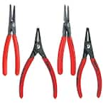 KNIPEX Precision Snap Ring Pliers Set in Tool Roll (4-Piece) 00 19