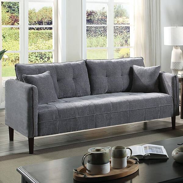 dark grey modular lounge