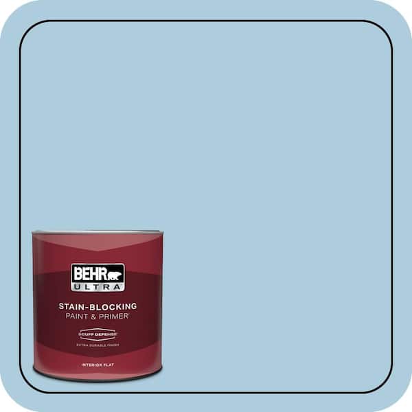 BEHR ULTRA 1 qt. #M500-2 Early September Extra Durable Flat Interior Paint & Primer
