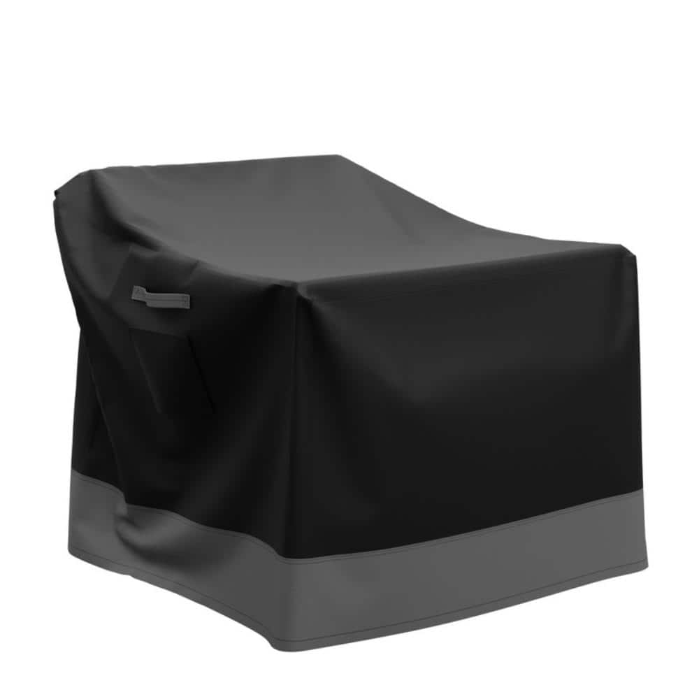 "Waterproof Outdoor Furniture Cover, Patio Lounge Chair Cover, 31.5""W x 32.5""D x 28.5""H, 1 Pack - Black & Grey" price history on PriceWatchPro