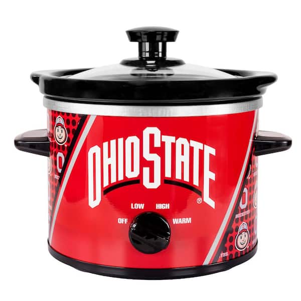2 qt. Ohio State Buckeyes Red Slow Cooker