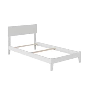 Orlando White Twin Traditional Bed