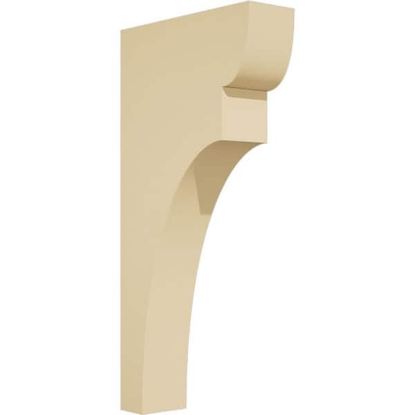 Ekena Millwork Yorktown 3 1/2 in. x 24 in. x 12 in. Polyurethane Corbel