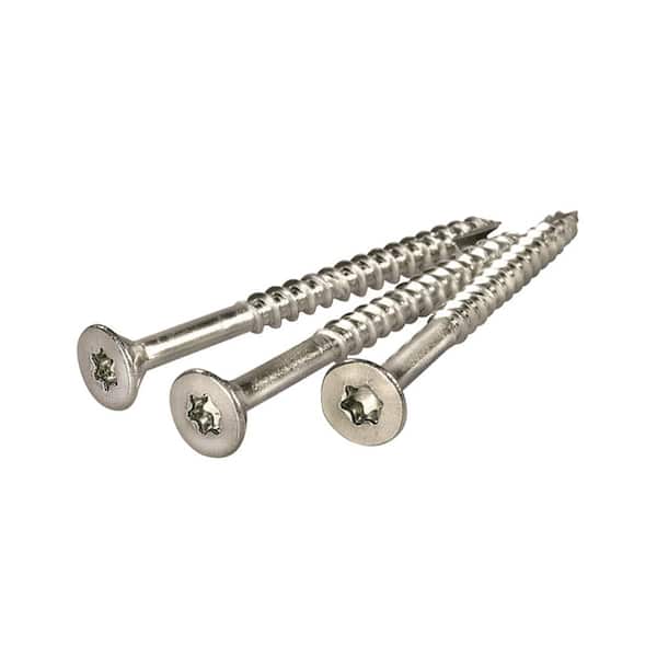 DeckWise #10 x 2-1/2 in. 305 Stainless Steel T25 Star Bugle Head Deck Screw (100-Count)