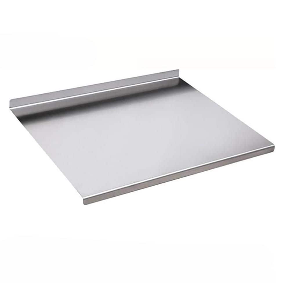 Z-Shape 23.62 in. x 15.75 in. Rectangle 304 Stainless Steel Titanium Cutting Board Anti-Slip and Mildew-Proof price history on PriceWatchPro