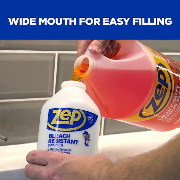 ZEP 32 oz. Bleach Resistant Sprayer Bottle 2.0 ZUPRO2 - The Home Depot