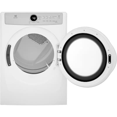 8.0 cu. ft. Gas Dryer in White, ENERGY STAR