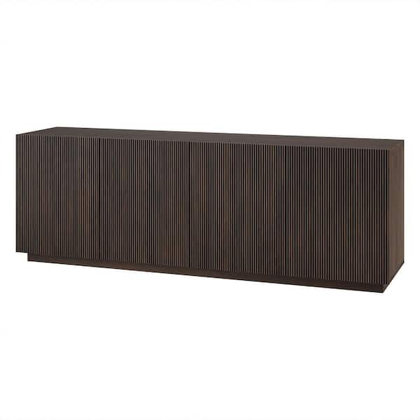 Meyer&Cross Halifax 70 in. Alder Brown TV Stand Fits TV's up to 75