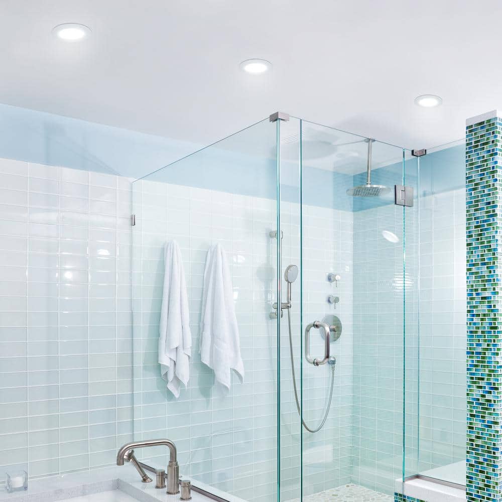 White 6-inch Ultra Slim Integrated LED Recessed Light