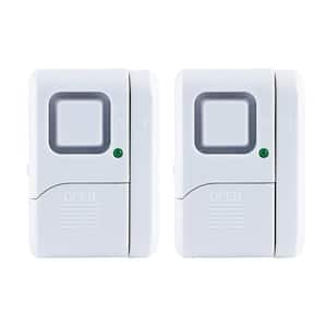 Battery Operated Magnetic Window and Door Alarm (2-Pack)