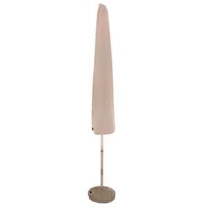 Chalet Water Resistant Outdoor Market and Patio Umbrella Cover, 21 in. W x 8 in. D x 73 in. H, Beige