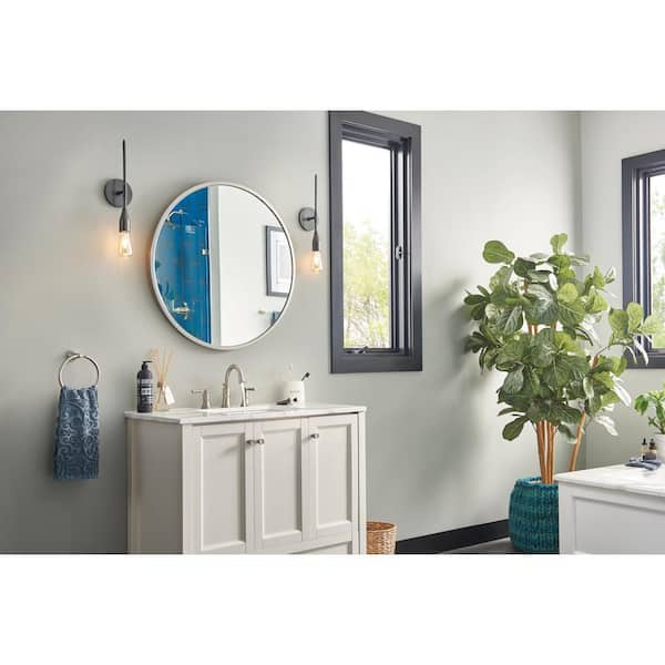 Westchester 8 in. Widespread 2-Handle Bathroom Faucet in Brushed Nickel