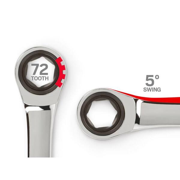 11/16-Inch TEKTON WRN50013 Stubby Ratcheting Combination Wrench 11/16-Inch TEKTON WRN50013 Stubby Ratcheting Combination Wrench