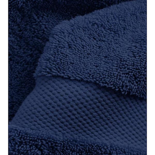 Delara Feather Touch Quick Dry Pack of 12 Sharkskin Grey Solid 100% Organic Cotton 650 GSM Hand Towel