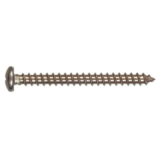 #14 2-1/2 in. Phillips Pan-Head Sheet Metal Screws (10-Pack)