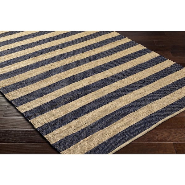 Atina Black/Tan 6 ft. x 9 ft. Cottage Indoor Area Rug
