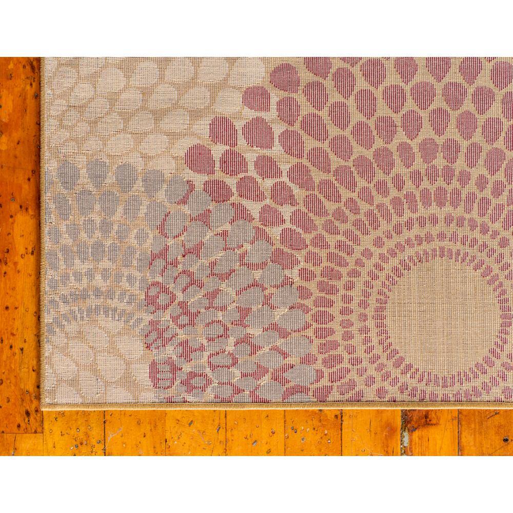 Handmade Braided Abstract Gray Synthetic 5' x 8' Indoor Rug