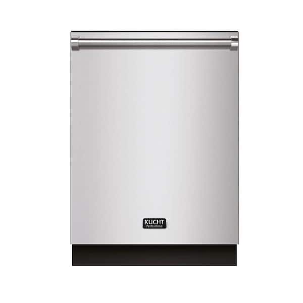 Kucht 24 in. Stainless Steel Top Control Smart Built-In Tall Tub Dishwasher 120-volt with Stainless Steel Tub, Steam Cleaning