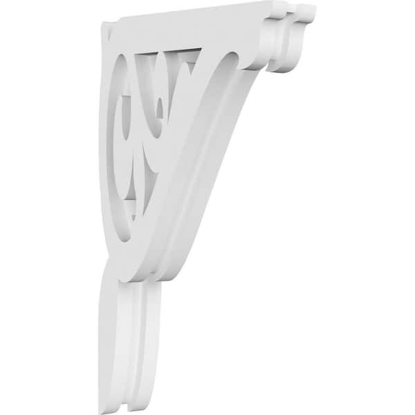 Ekena Millwork 1-7/8 in. x 12 in. x 7 in. PVC Carrillo Corbel